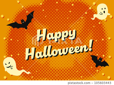 Pop and fashionable Halloween banner template Pop and fashionable Halloween banner template 105603443