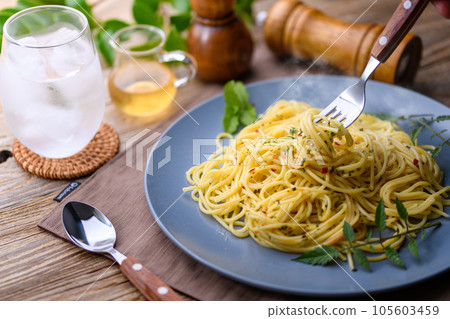 意大利面 意大利面盤 (peperoncino) 意大利面藍盤 105603459