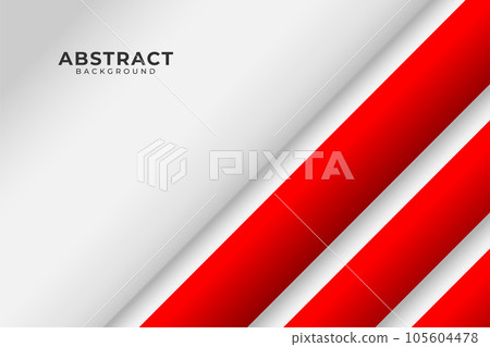 red white modern abstract background design 105604478