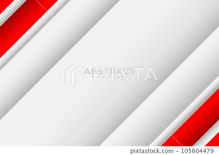 red white modern abstract background design 105604479