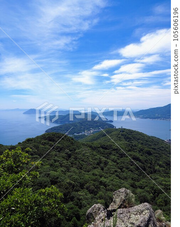 Shodoshima Sacred Site No. 2 Scenery from Mt. Goishi [Shodoshima, Kagawa Prefecture] 105606196
