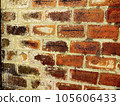 brick wall texture background material of industry 105606433
