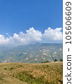 mountain landscape with clouds in Vietnam  105606609