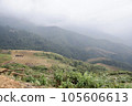 mountain landscape with clouds in Vietnam  105606613