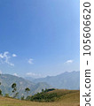 mountain landscape with clouds in Vietnam  105606620