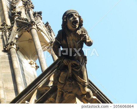 Ornament of Prague Castle, Czech Republic. Ornament of Prague Castle, Czech Republic. 105606864