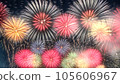 Beautiful skyrocket AI image 105606967