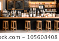 AI image of the inside of the cafe with blur 105608408