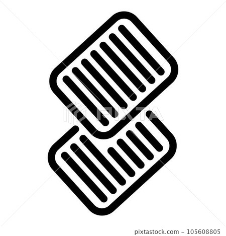 Files scenario icon. Outline files scenario vector icon for web design isolated on white background 105608805