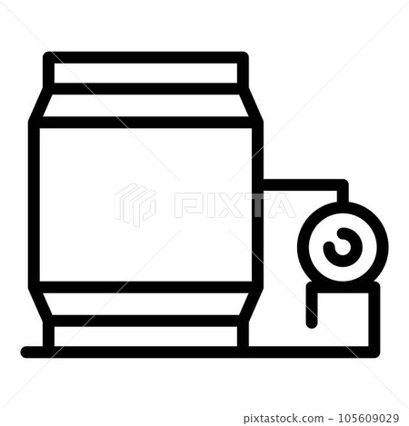 Pool water pump icon. Outline pool water pump vector icon for web design isolated on white background Pool water pump icon. Outline pool water pump vector icon for web design isolated on white background 105609029