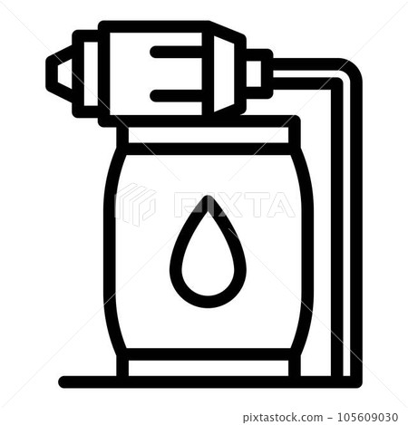 Pool water filter icon. Outline pool water filter vector icon for web design isolated on white background Pool water filter icon. Outline pool water filter vector icon for web design isolated on white background 105609030