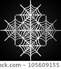 alloween spider net metal pattern 105609155
