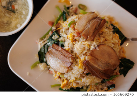 叉燒炒飯(從上往下) 叉燒炒飯(從上往下) 105609270