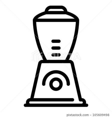Coffee grinder icon. Outline coffee grinder vector icon for web design isolated on white background Coffee grinder icon. Outline coffee grinder vector icon for web design isolated on white background 105609498