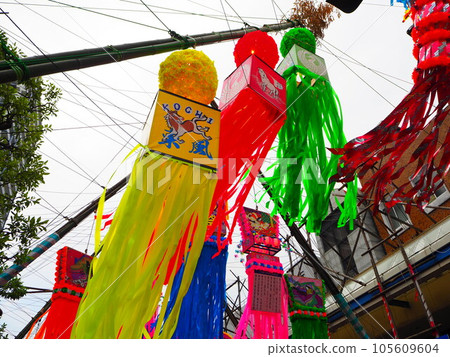 日本七夕節裝飾 105609604