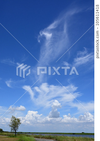 夏天的藍天白雲 105611418