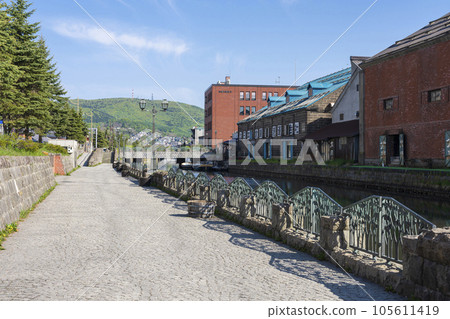 Scenery of Otaru Canal Scenery of Otaru Canal 105611419