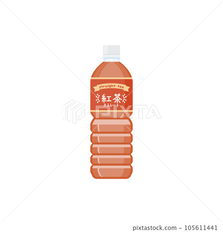 PET bottle straight tea 500ml 105611441