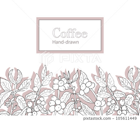 Coffee branches banner 105611449