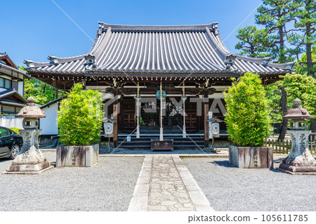 Main hall of Rozanji Temple in Kitanobe-cho, Kamigyo-ku, Kyoto City 105611785