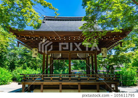 京都市上京區染殿野町梨木神社的參拜殿 京都市上京區染殿野町梨木神社的參拜殿 105611795