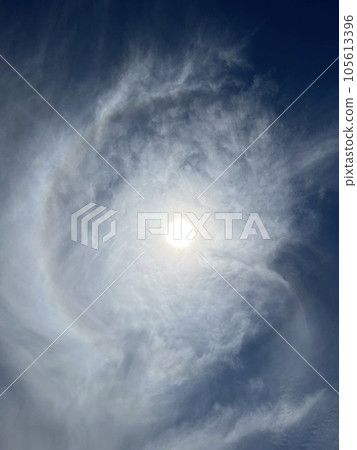 clouds surrounding the sun clouds surrounding the sun 105613396