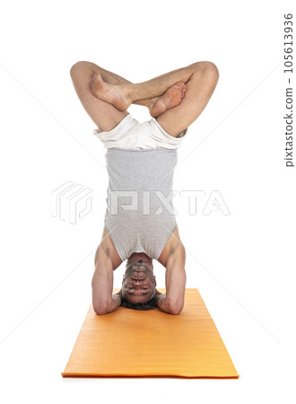 hatha yoga asana 105613936