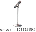 Stand microphone for three-headed characters 105616698