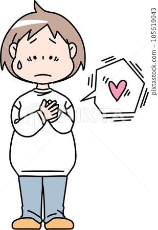 興奮的肥胖女人 105619943