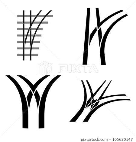 fork rail icon vector illustration design fork rail icon vector illustration design 105620147