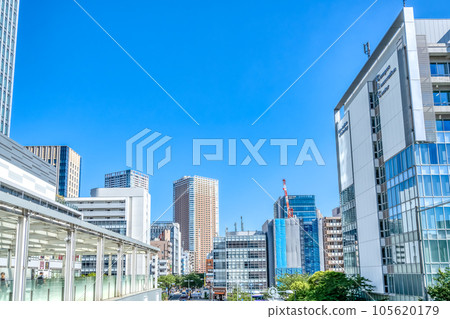 Cityscape of Minato Ward, Tokyo Tamachi Station Cityscape of Minato Ward, Tokyo Tamachi Station 105620179