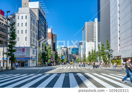 Cityscape of Minato Ward, Tokyo Tamachi Station Cityscape of Minato Ward, Tokyo Tamachi Station 105620321