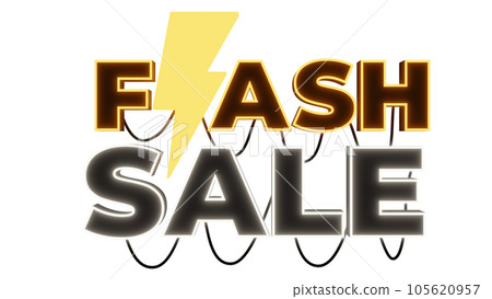 3D Render flash sale object Isolated icons 3D illustration Png 3D Render flash sale object Isolated icons 3D illustration Png 105620957