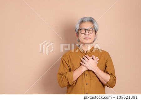 Man with Glasses 105621381