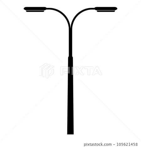 street lighting lamp icon illustration design street lighting lamp icon illustration design 105621458