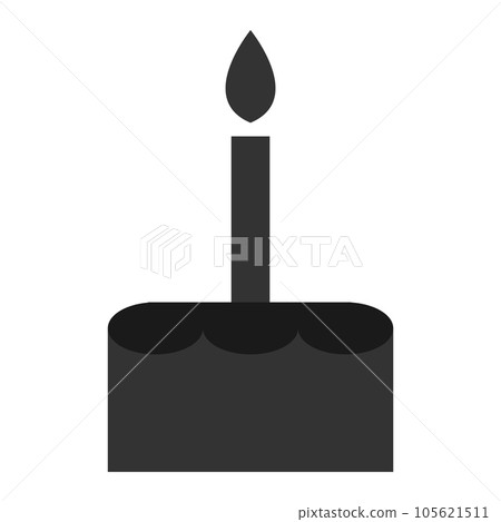 birthday cake icon illustration design birthday cake icon illustration design 105621511