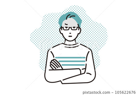 person frustrated man 105622676