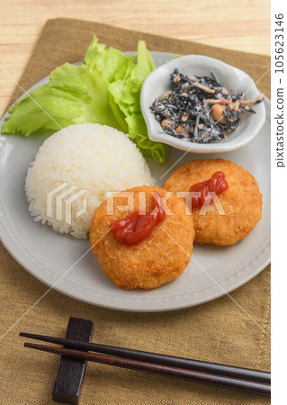 A classic croquette lunch A classic croquette lunch 105623146