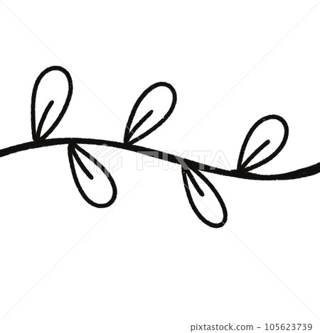 Leaf black and white stripes lined design design vegetable fruit sea child learning teaching drawing book book coloring book development picture without color Flower clump of grass Leaf black and white stripes lined design design vegetable fruit sea child learning teaching drawing book book coloring book development picture without color Flower clump of grass 105623739