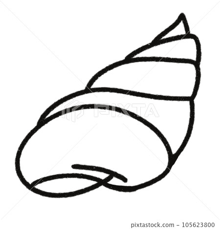 Leaf  black and white  stripes lined design  design  vegetable fruit  sea  child  learning teaching  drawing book  book coloring book  development picture without color  Flower clump of grass   105623800