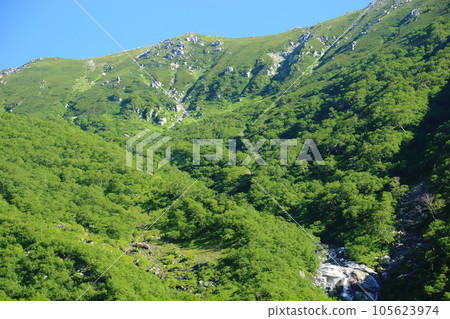千疊敷冰壺/從白平站到千疊敷站<駒岳索道>【長野縣駒根市】 105623974