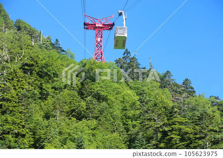 千疊敷冰壺/從白平站到千疊敷站<駒岳索道>【長野縣駒根市】 105623975