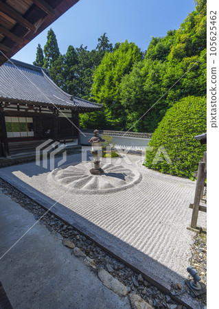 菊花枯山水、仙遊寺雲龍院龍華殿 105625462