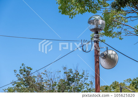 Temporary speakers at the event venue Temporary speakers at the event venue 105625820