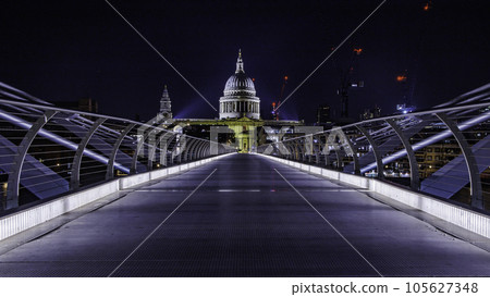 Millennium Bridge and St Paul's Cathedral 105627348