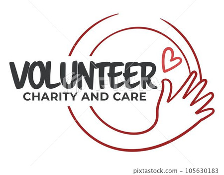 Volunteer charity and care, activism and kindness 105630183