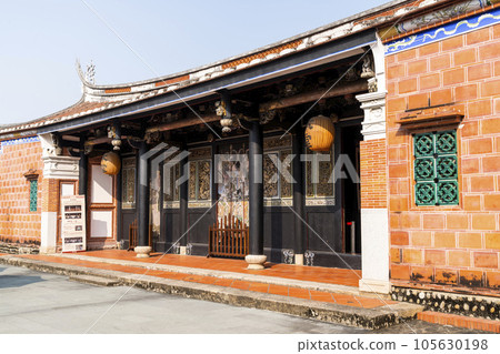 The beautiful garden landscape of the Wufeng Lin Family Mansion and Garden in Taichung, Taiwan. It is one of the four famous gardens in Taiwan. 105630198