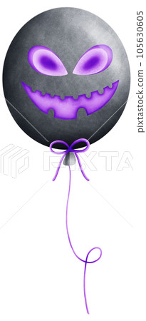 Spooky Watercolor Halloween party Balloon Spooky Watercolor Halloween party Balloon 105630605
