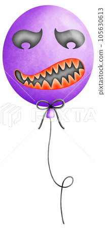 Spooky Watercolor Halloween party Balloon Spooky Watercolor Halloween party Balloon 105630613