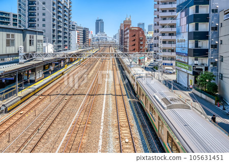 Urban scenery of Yokohama City, Hiranumabashi Station Urban scenery of Yokohama City, Hiranumabashi Station 105631451